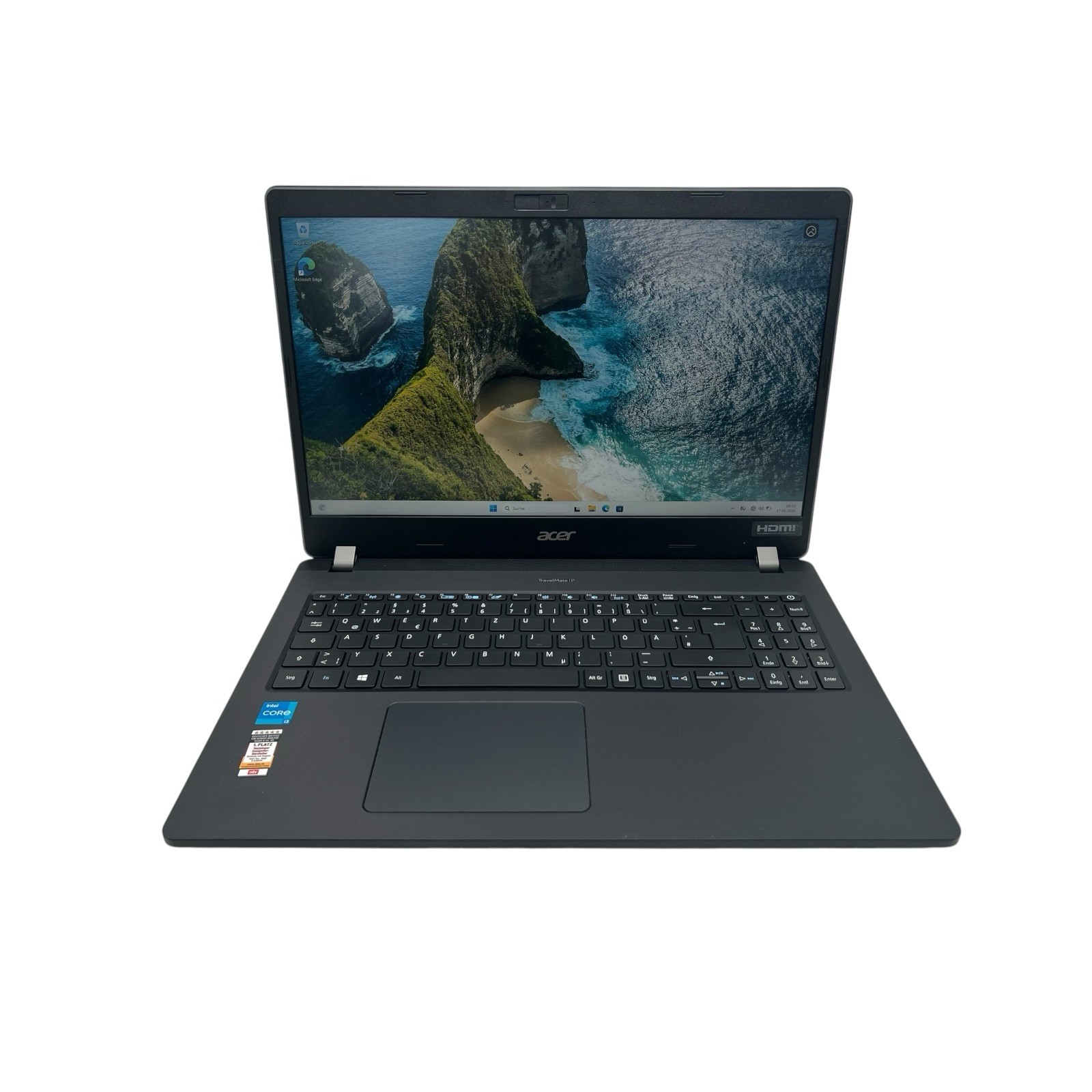 Acer TravelMate P215-53 | Intel I3-1115G4 | 8GB RAM | 256GB M.2 SSD | Win11(Generalüberholt)